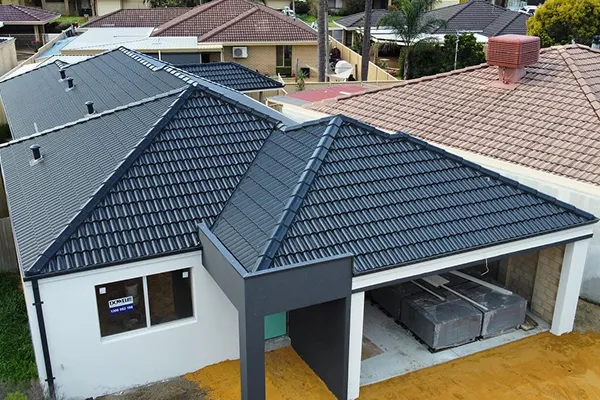new roof installation